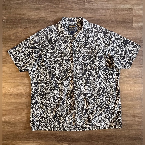 Woolrich Other - VTG Woolrich Hawaiian Shirt Mens 2XL‎ Short Sleeve Button Down Jeep John Rich B9